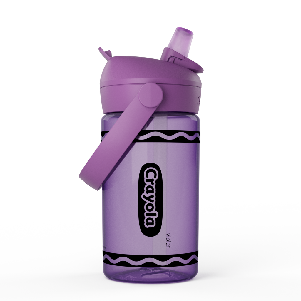 Crayola 14oz Flip Straw Bottle