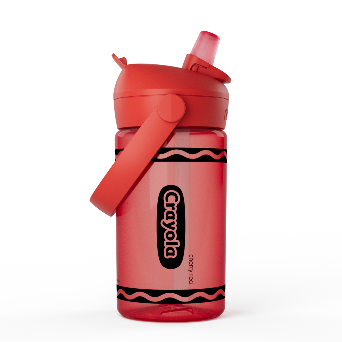 Crayola 14oz Flip Straw Bottle T3
