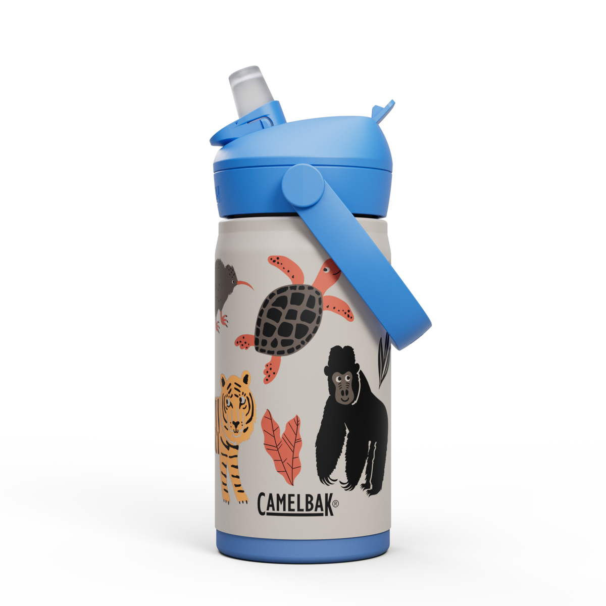 Thrive™ Flip Straw Kids 12oz Bottle, Insulated Stainless Steel N8