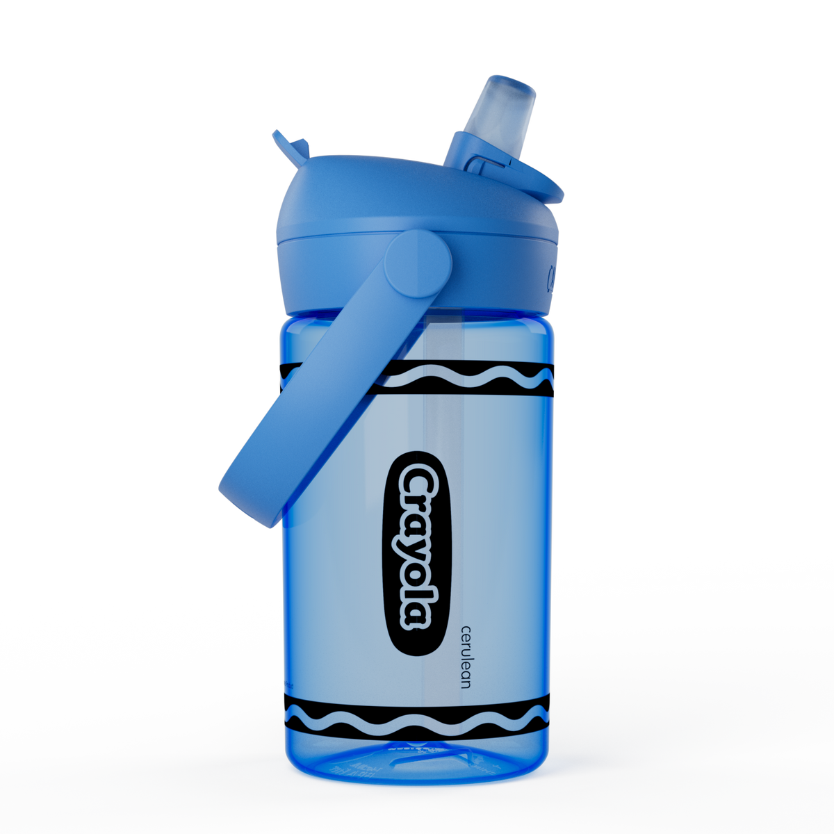 Crayola 14oz Flip Straw Bottle T3