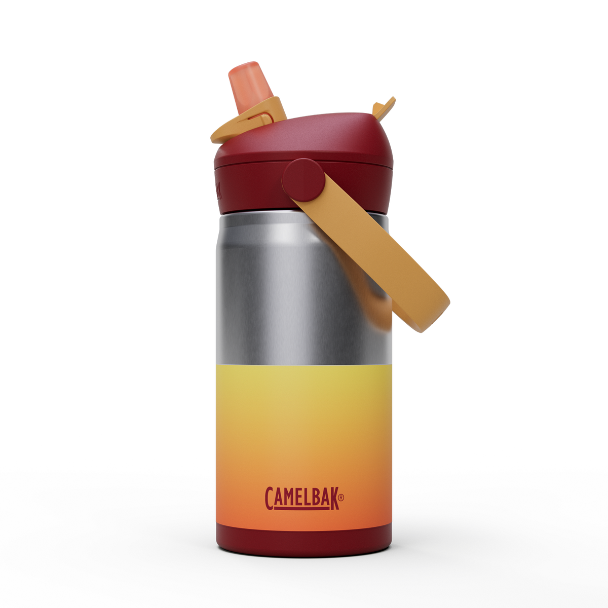 Thrive™ Flip Straw Kids 12oz Bottle, Insulated Stainless Steel N8